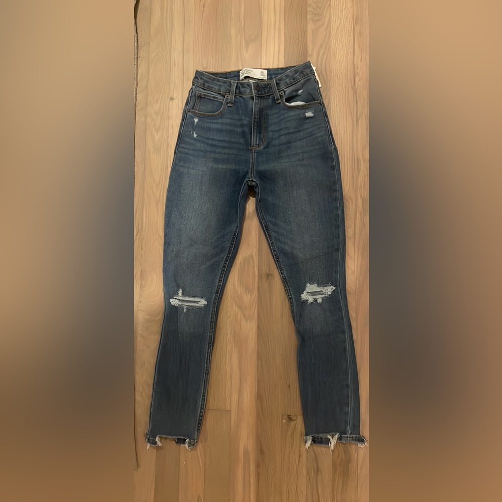 Abercrombie curve love ankle high rise new with tags
